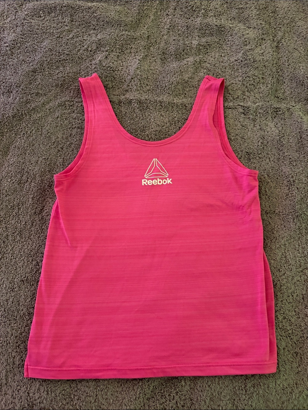 Reebok Hot Pink Athletic Tank Top